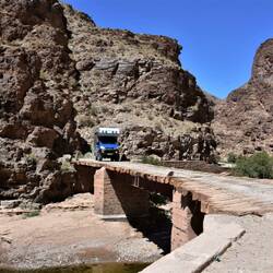 In der Moulouya Schlucht