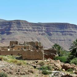 Alte Kasbah im Ziz Tal