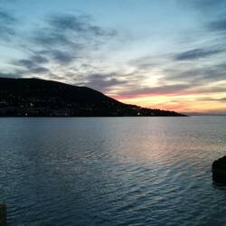Morgendämmerung in Porto Rafti
