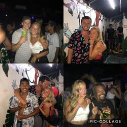 On our night out