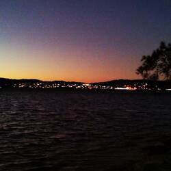 Sonnenuntergang am Lake Macquarie