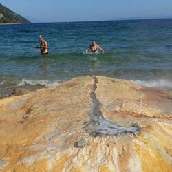 Die Quellen haben bis zu 86°C