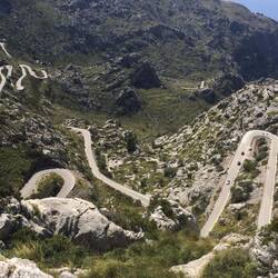 Die berühmte Straße nach Sa Calobra