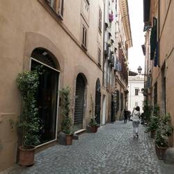 Typical Ghetto narrow street