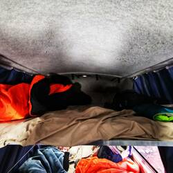 Mein Bett im Campervan