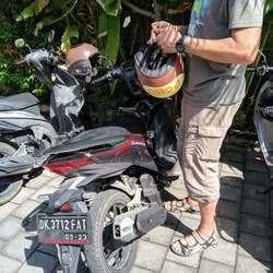 unser Roller, diesmal ne Nummer größer