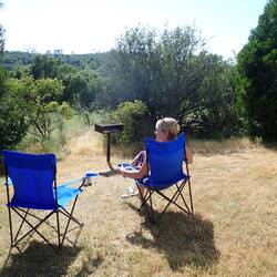 Our spot for the next 36 hours