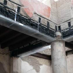 Hall of the Augustales with wood