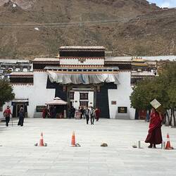 Entrance to the monastery