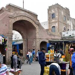 Eins der Tore in die Medina von Essaouira