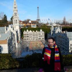 das Rathaus und die Gildehäuser von Brüsse (Grand Place)