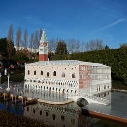 der Dogenpalast in Venedig