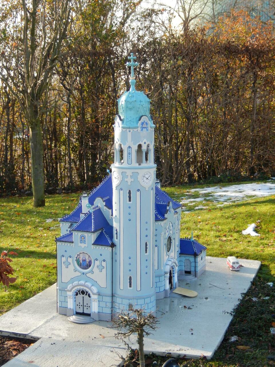 die Blaue Kirche (Sankt-Elisabeth-Kirche) in Bratislava