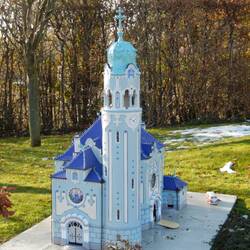 die Blaue Kirche (Sankt-Elisabeth-Kirche) in Bratislava