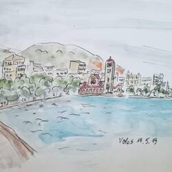 Blick von unserem Liegeplatz