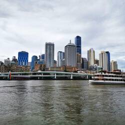 Blick aufs Stadtzentrum