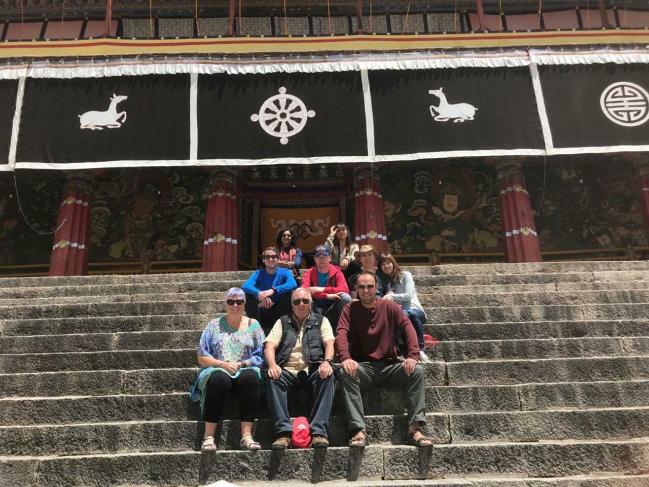 Our Tibet tour group