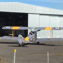 A Tigermoth ready to fly