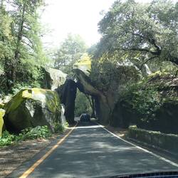 Entering Yosemite Valley