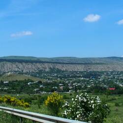 Landschaft in der Nähe von Tiflis, Georgien