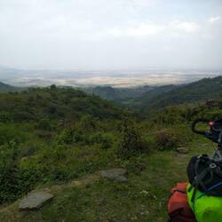 Jai atteint l'élévation maximale (1 300m), je nai plus qu'à tout descendre pour rejoindre Imphal