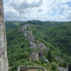 Vue sur le village