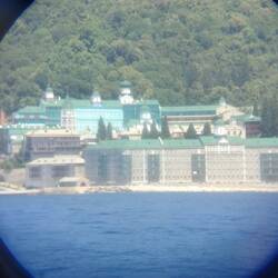 Das russische Kloster Agiou Paneleimonos beherbergte mal 1.500 Mönche