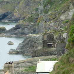 The remains of Old Hallsands, over 30 houses lost to the pounding seas