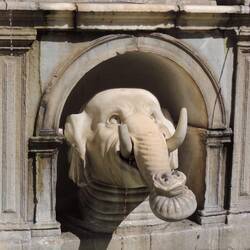 Detail from a fountain, tickled my fancy