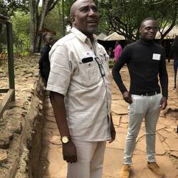 Tom, Trip Leader. Maurice, Local Guide