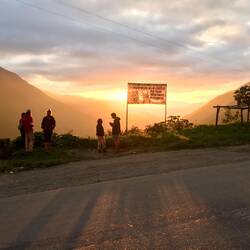 Abendstimmung auf der Rückfahrt. Ein würdiger Abschluss eines einmaligen Abenteuers!
