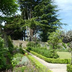 The walled garden on the estate of someone else who left their gate open