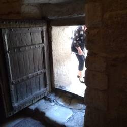 Inside the The Door of Humility, the main entrance into the Church