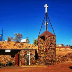 Die Kirche in Coober Pedy