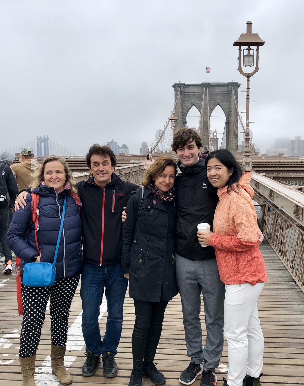 Brooklyn Bridge im Nebel - das hat auch was.