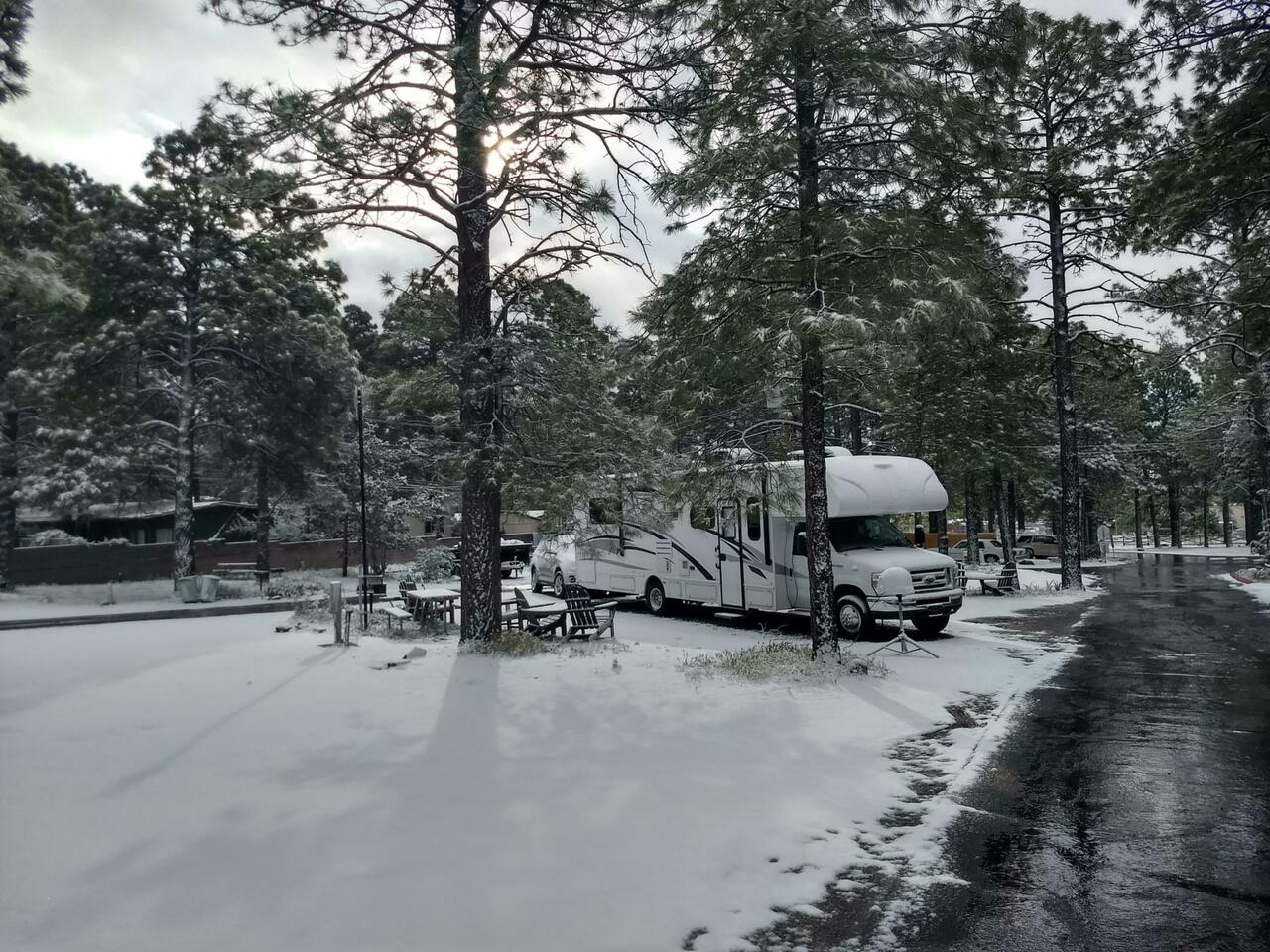 Snow In Arizona On May 23