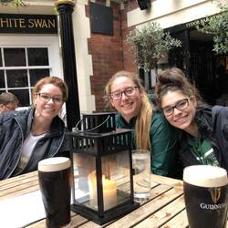 Family, pints, a pub, food on the way and a roof over our head, it doesn't get much better!