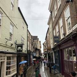 The York Shambles, very cool, very old and a disgusting history!