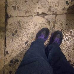 Stone street where Jesus walked