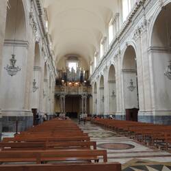 We walked in a midday,and an organist was playing...