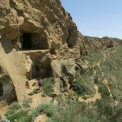 Das Höhlenkloster 'Udabno', Aserbaidschan