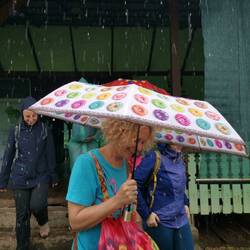 Wo ist nur meine Regenjacke?