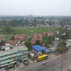 View from our room's window
