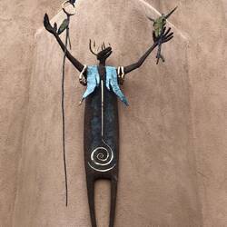 Diese Skulptur stand schon an der oberen Ecke der Plaza vaor 6 Jahren.