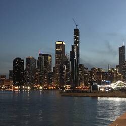 Chicago skyline from Navy Pier