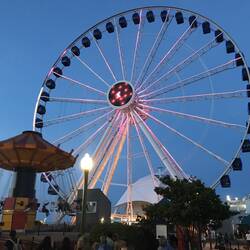Ferris wheel at Navy Pier