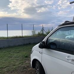 Zeltplatz direkt am Meer
