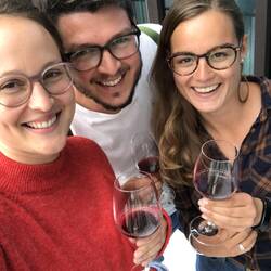 Weindegustation im Cité du Vin mit Sanne