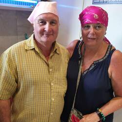 We look like local Sikhs or maybe pirates