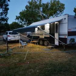 Our camp in the evening